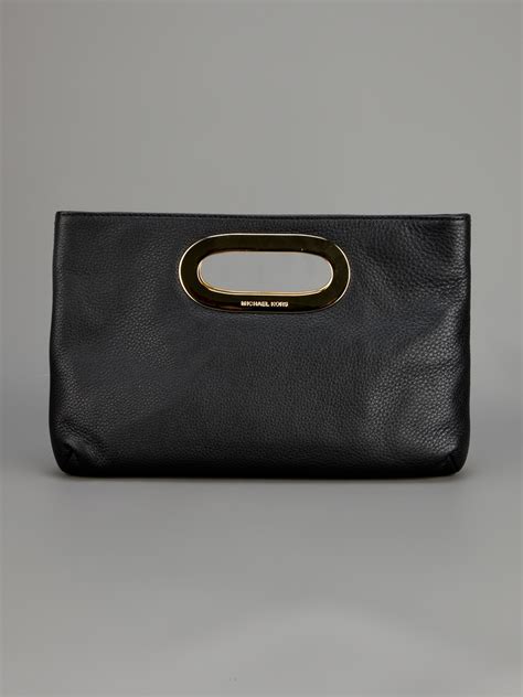 michael kors berkley clutch|michael kors women's black clutch.